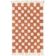 Tapis coton avec franges design graphique Beatrice