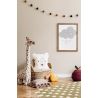 Tapis coton avec franges design graphique Beatrice