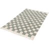 Tapis coton avec franges design graphique Beatrice