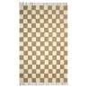 Tapis coton avec franges design graphique Beatrice