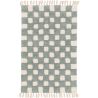 Tapis coton avec franges design graphique Beatrice