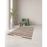 Tapis graphique coton avec franges design Iowa