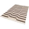 Tapis graphique coton avec franges design Iowa