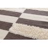 Tapis graphique coton avec franges design Iowa