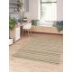 Tapis avec franges écologique rayé design Hillev