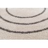 Tapis oval doux recyclé moderne Tazliza