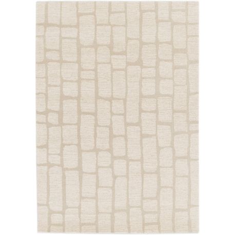 Tapis moderne doux rectangle abstrait Ivarr