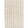 Tapis moderne doux rectangle abstrait Ivarr