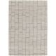 Tapis moderne doux rectangle abstrait Ivarr