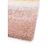 Tapis shaggy dégradé doux moderne Loke