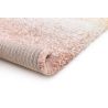 Tapis shaggy dégradé doux moderne Loke