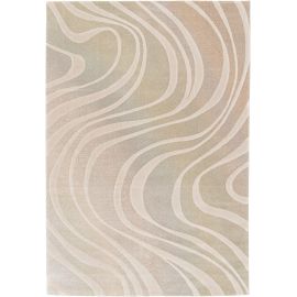 Tapis design rectangle courbe Knut