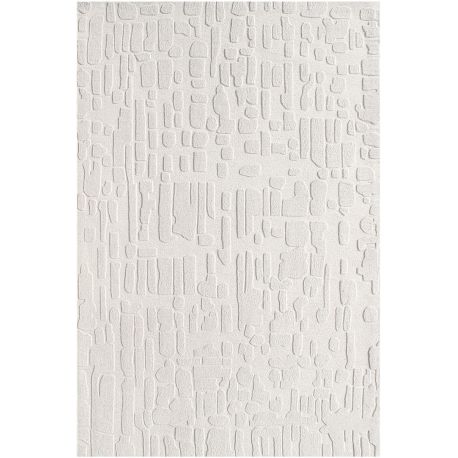 Tapis abstrait laine et coton effet 3D design Adeline