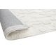 Tapis abstrait laine et coton effet 3D design Adeline