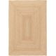 Tapis jute naturel plat écologique Benoit