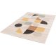 Tapis crème graphique design rectangle Brooke