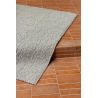 Tapis laine et jute plat tissé main uni naturel Bond