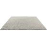 Tapis laine et jute plat tissé main uni naturel Bond