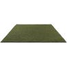 Tapis laine et jute plat tissé main uni naturel Bond