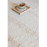 Tapis naturel blanc design abstrait Craft Fundament