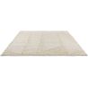 Tapis naturel blanc design abstrait Craft Fundament