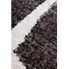 Tapis abstrait design marron naturel Craft Fundament