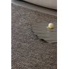 Tapis plat naturel uni moderne Craft Plait