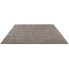 Tapis plat naturel uni moderne Craft Plait