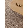 Tapis plat naturel uni moderne Craft Plait