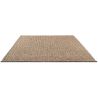 Tapis plat naturel uni moderne Craft Plait