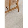 Tapis coton et laine plat naturel Craft Matter Plain