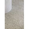 Tapis coton et laine plat naturel Craft Matter Plain