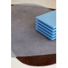 Tapis moderne tufté laine original Element Chad