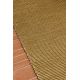 Tapis sisal et laine naturel uni plat Frame