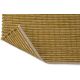 Tapis sisal et laine naturel uni plat Frame