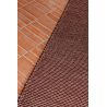 Tapis sisal et laine naturel uni plat Frame