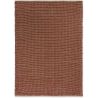 Tapis sisal et laine naturel uni plat Frame