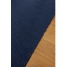 Tapis laine plat naturel uni tissé main Grid