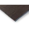 Tapis laine plat naturel uni tissé main Grid