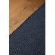 Tapis laine plat naturel uni tissé main Grid