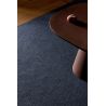 Tapis laine plat naturel uni tissé main Grid