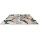 Tapis floral laine et viscose design tufté main Calathea