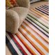 Tapis viscose et laine rayé tufté main moderne Calla