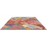 Tapis moderne viscose et laine floral tufté main Foresta