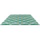 Tapis tufté main laine moderne rectangle Basketweave