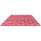 Tapis tufté main laine moderne rectangle Basketweave