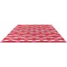 Tapis tufté main laine moderne rectangle Basketweave