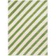 Tapis moderne laine tufté main rayé Paper Straw