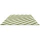 Tapis moderne laine tufté main rayé Paper Straw