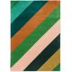 Tapis multicolore moderne laine tufté main Sherbet Stripe